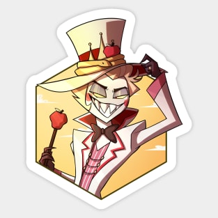 Lucifer Hazbin Hotel Sticker